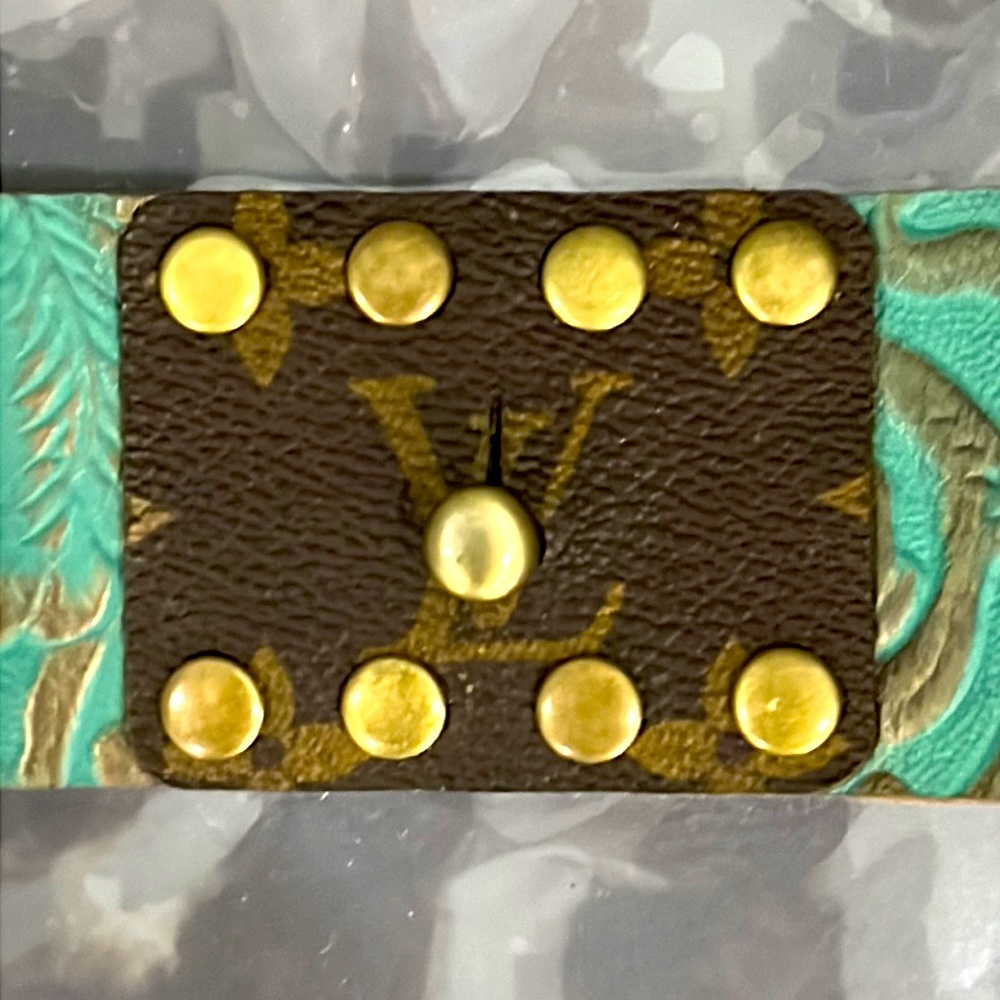 Louis Vuitton upcycled vinyl stadium crossbody bag